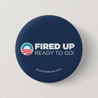 Macaron Rond 5 Cm Obama Biden a mis le feu lu pour aller