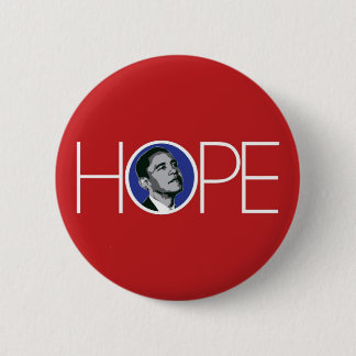 Macaron Rond 5 Cm Obama : Il y a bouton d'espoir