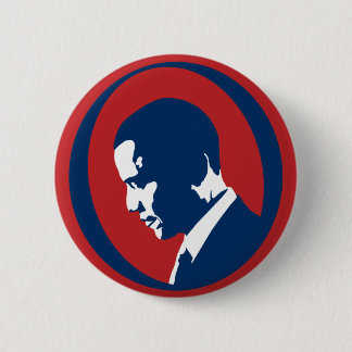 Macaron Rond 5 Cm Obama : Le grand bouton d'O