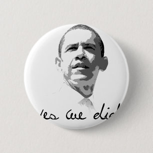 Macaron Rond 5 Cm Obama : Oui nous avons fait