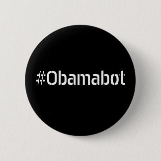Macaron Rond 5 Cm Obamabots unissent !
