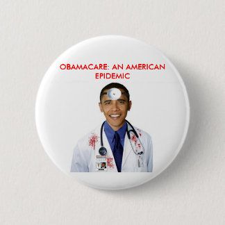 Macaron Rond 5 Cm Obamacare Anti Obama