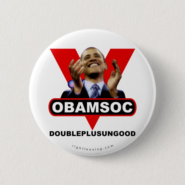 MACARON ROND 5 CM OBAMSOC (Devant)