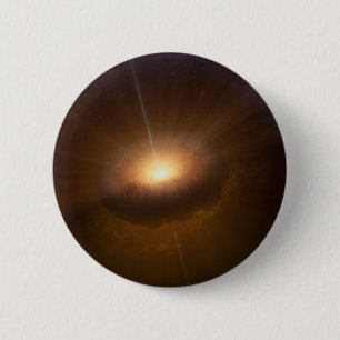 Macaron Rond 5 Cm Objet céleste Cx330.
