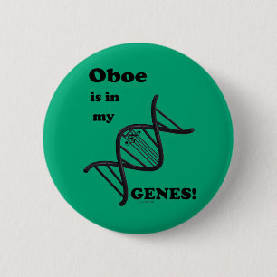Macaron Rond 5 Cm Oboe Est Dans Mes Gènes