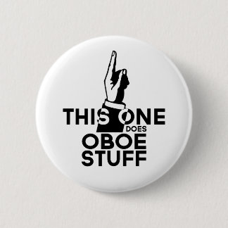 Macaron Rond 5 Cm Oboe Stuff - Funny Oboe Music