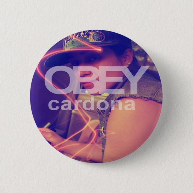 Macaron Rond 5 Cm OBYLES : Cardona (Devant)
