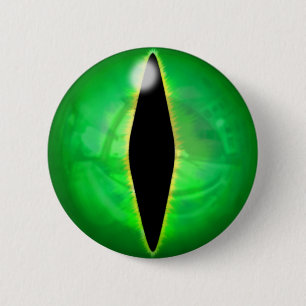 Macaron Rond 5 Cm Oeil de dragon vert