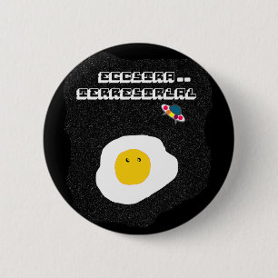 Macaron Rond 5 Cm OEuf frit amusant dans l'espace