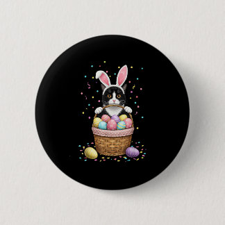 Macaron Rond 5 Cm OEufs de lapin de chat Oeufs de Meowa Rabbit de Pâ