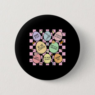 Macaron Rond 5 Cm Oeufs obstétriciens Bunny Gynécologue Obgyn Nurse