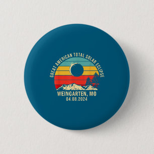 Macaron Rond 5 Cm Œuvre d'art solaire totale Weingarten Mo Missouri
