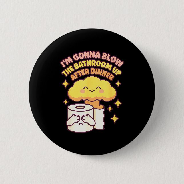 Macaron Rond 5 Cm Offensive Thanksgiving Inappropriate Christmas Adu (Devant)