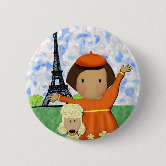 Macaron Rond 5 Cm Oh bouton de Paris de La de La