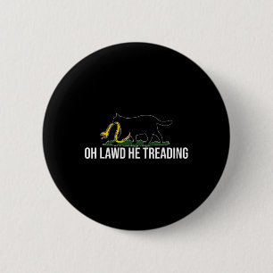 Macaron Rond 5 Cm Oh Lawd Il Frappe Un Chat Sans Enfant Dame Démocra