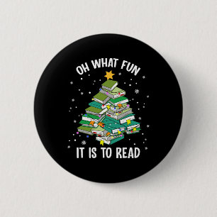 Macaron Rond 5 Cm Oh Quel Amusement C'Est De Lire L'Arbre De Noël L'