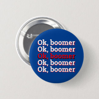Macaron Rond 5 Cm OK Boomer