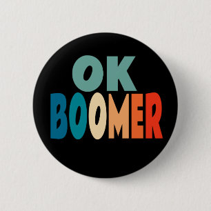 Macaron Rond 5 Cm Ok Boomer