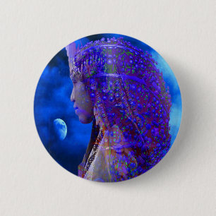 Macaron Rond 5 Cm Ombre de la lune