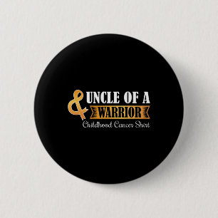Macaron Rond 5 Cm Oncle d'un guerrier Cancer de l'enfance lauréate d
