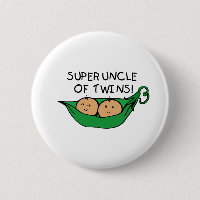 Oncle superbe de cosse de jumeaux