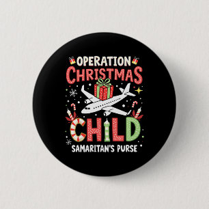 Macaron Rond 5 Cm Opération amusante Noël Famille d'enfants Correspo