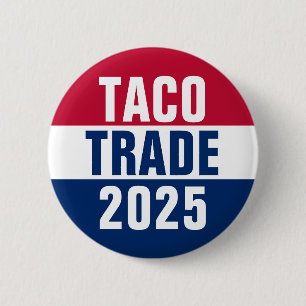 Macaron Rond 5 Cm Opinion politique anti-Trump