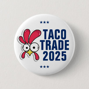 Macaron Rond 5 Cm Opinion politique anti-Trump