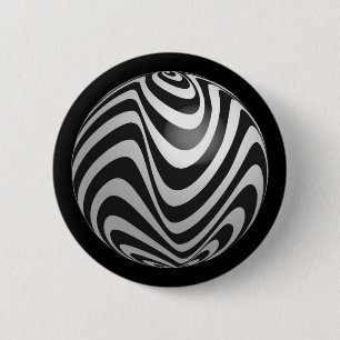 Macaron Rond 5 Cm Optique via le bouton Formes