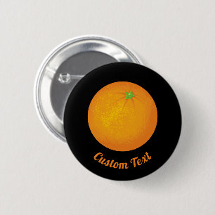 Macaron Rond 5 Cm Orange