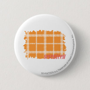 Macaron Rond 5 Cm Orange 3 de plaid