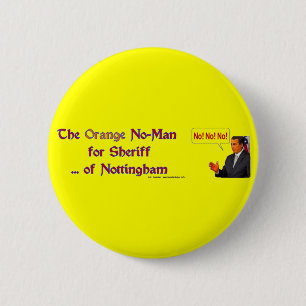Macaron Rond 5 Cm OrangeSheriff