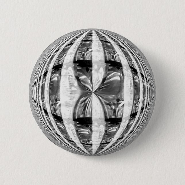 Macaron Rond 5 Cm Orb Chrome bouton rond (Devant)