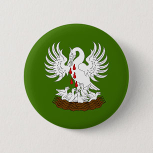 Macaron Rond 5 Cm Ordre SCA du Bouton Pélican