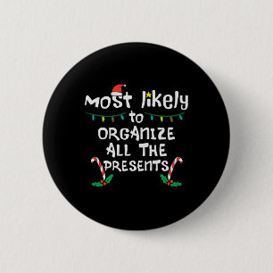 Macaron Rond 5 Cm Organiser Présents Noël Noël Noël Noël Famille