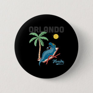 Macaron Rond 5 Cm Orlando Chemises Enfants Floride Dinosaure T-rex F