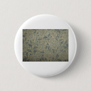 Macaron Rond 5 Cm Ornements Fleurs Asiatiques Chinois Antique