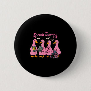 Macaron Rond 5 Cm Orthophoniste Ruban Nk Goose
