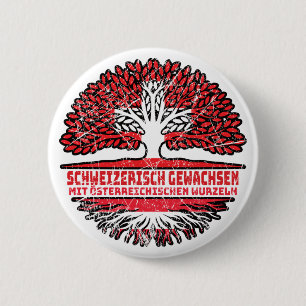 Macaron Rond 5 Cm Österreich Österreichisch Schweizer Schweiz Baum