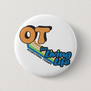 Macaron Rond 5 Cm OT pendant la vie vivante