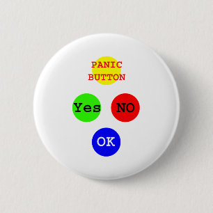 Macaron Rond 5 Cm Oui Non Boutons Le MUSÉE Zazzle Cadeaux