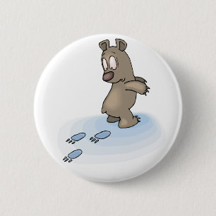 Macaron Rond 5 Cm Ours confus