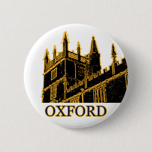 Macaron Rond 5 Cm Oxford Angleterre 1986 bruns de construction de
