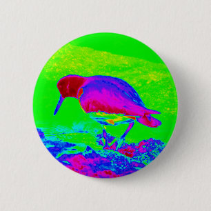Macaron Rond 5 Cm Oyster Catcher