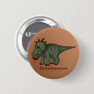 Macaron Rond 5 Cm Pachyrhinosaurus