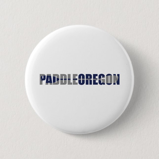 Macaron Rond 5 Cm Paddle Oregon Kayaking (Devant)
