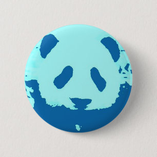 Macaron Rond 5 Cm Panda bébé