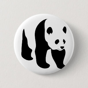 Macaron Rond 5 Cm Panda ! ! Bouton
