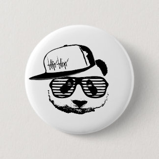 Macaron Rond 5 Cm Panda de ghetto