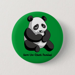 Macaron Rond 5 Cm Pandas géants